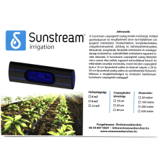 Banda picurare Sunstream FLD distanta irigare 20cm - 2500m